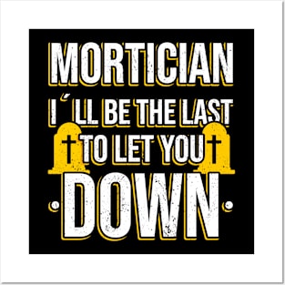 Mortician Funeral Director Mortuary Cemetery Posters and Art